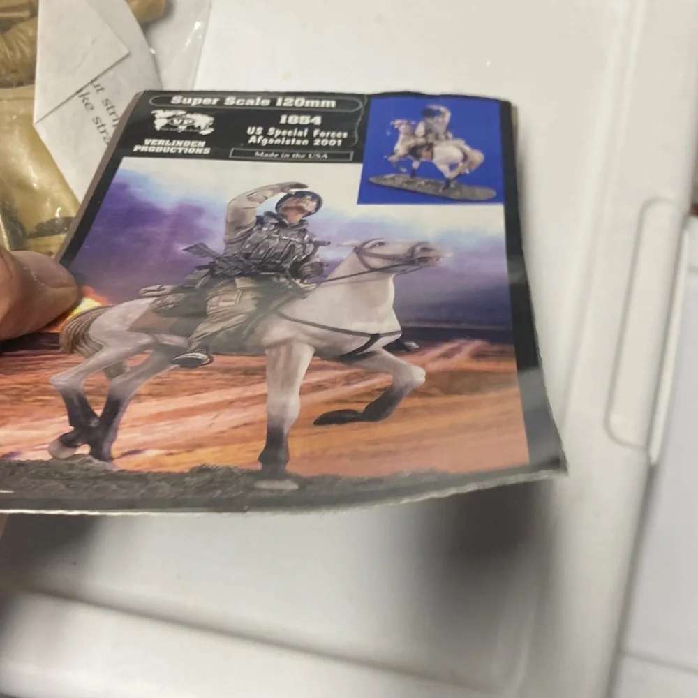 Verlinden 120mm Super Scale, kit no 1854, US Special Forces Afganistan 2001, new